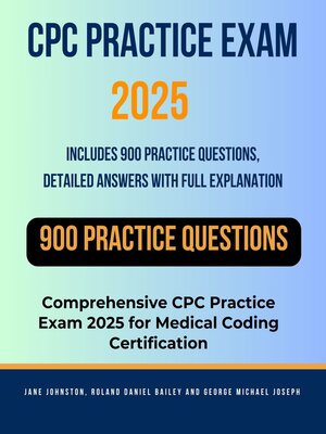 cover image of CPC Practice Exam 2025